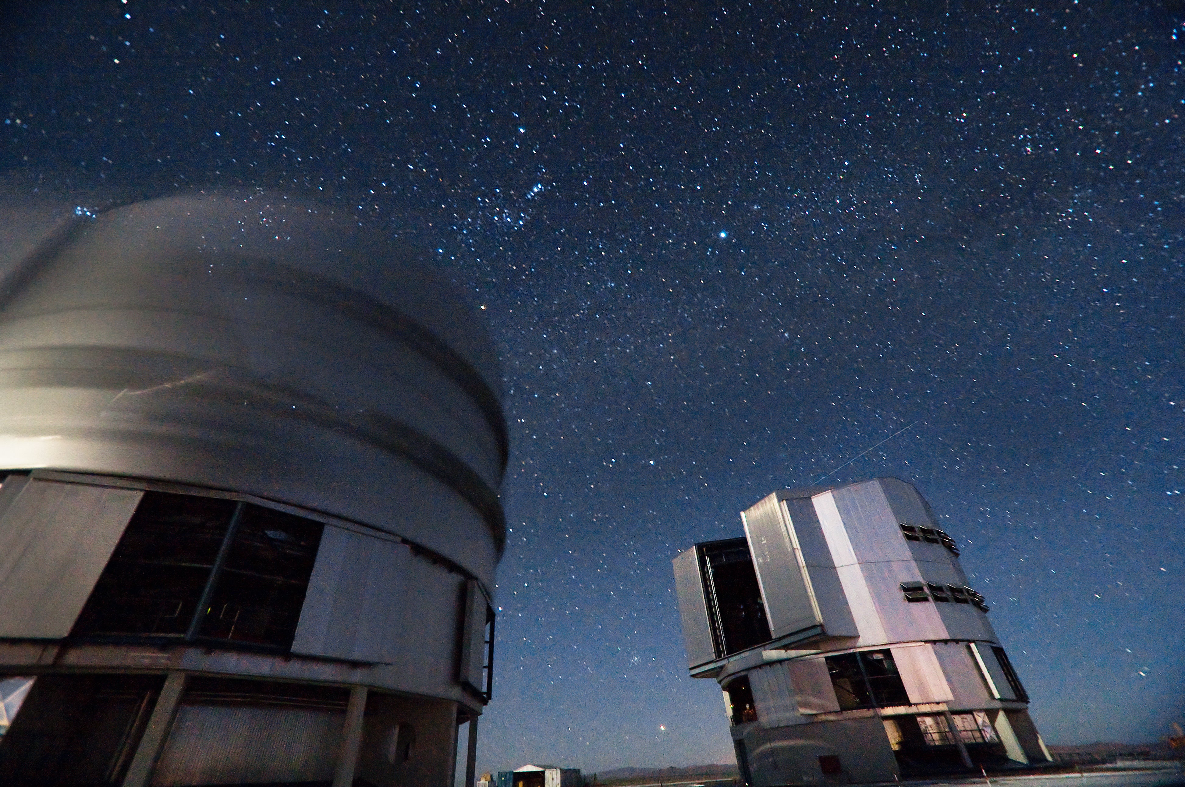 Southern Observatory’s Very Large Telescope (VLT) atop Cerro Paranal in Chile