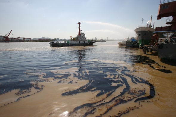 Ocean Oil Slick Map Reveals Enough Greasy Patches to Cover France--Twice