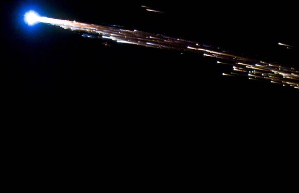 Chinese Space Station Tiangong 1 Falls to Earth