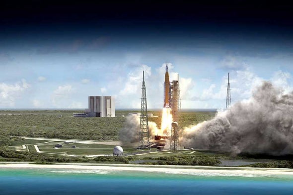NASA Picks Tiny Satellites to Ride on Giant Rocket's First Flight