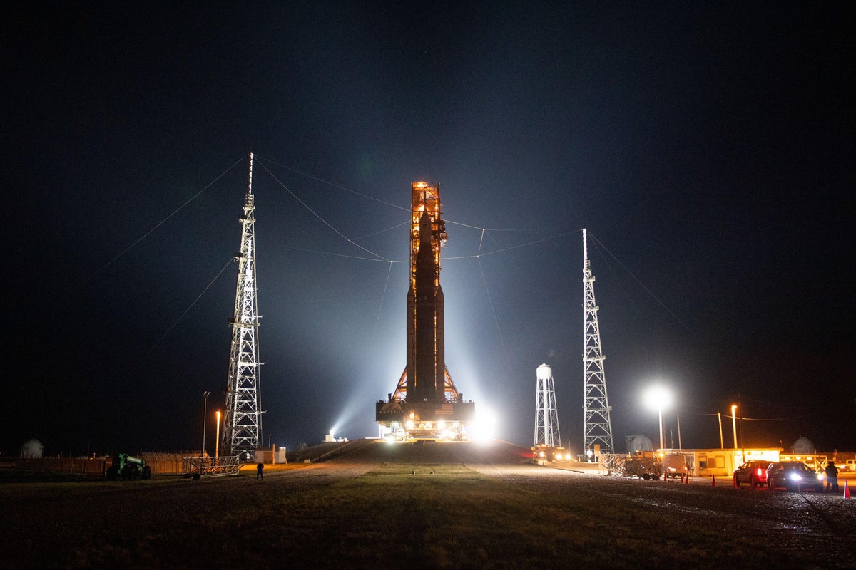 NASA's Huge SLS Rocket Finally Launches the Artemis 1 Moon Mission