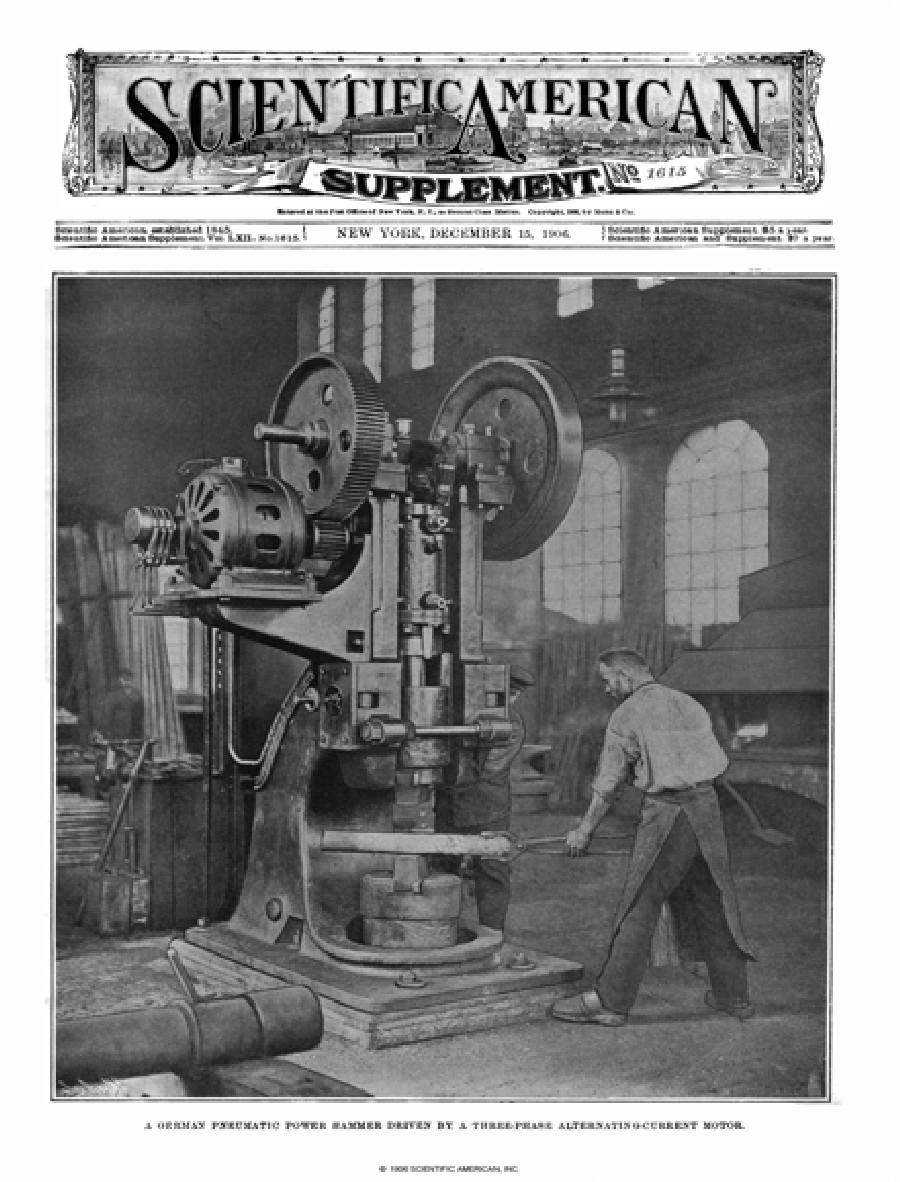 Issue Archive 1906 Scientific American