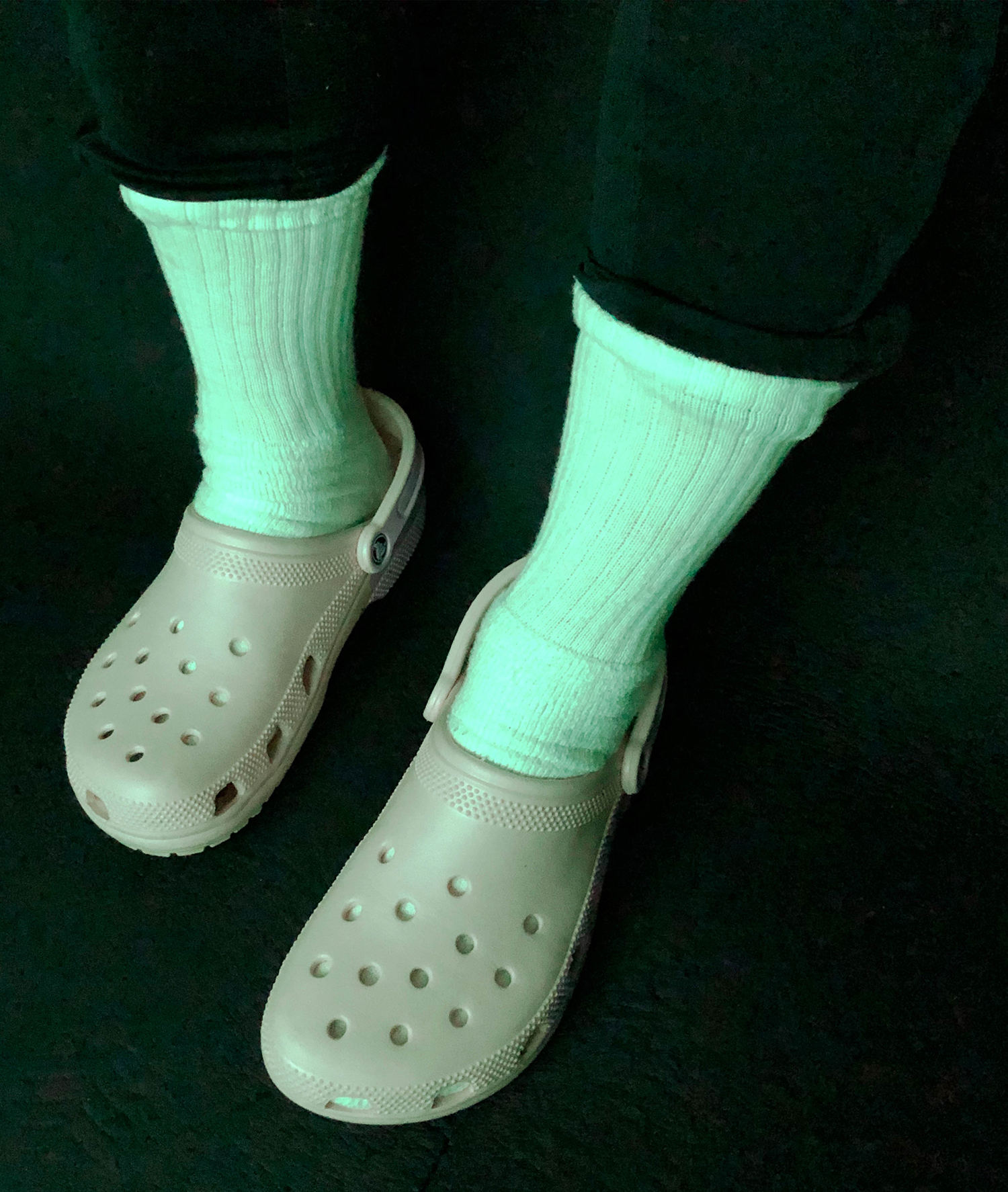 A Pair of Crocs to Match the Dress 