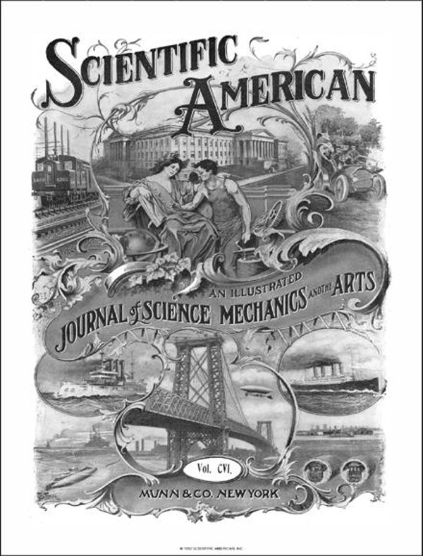 Scientific American Magazine Vol 106 Issue 1