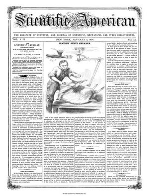 Scientific American Magazine Vol 13 Issue 17