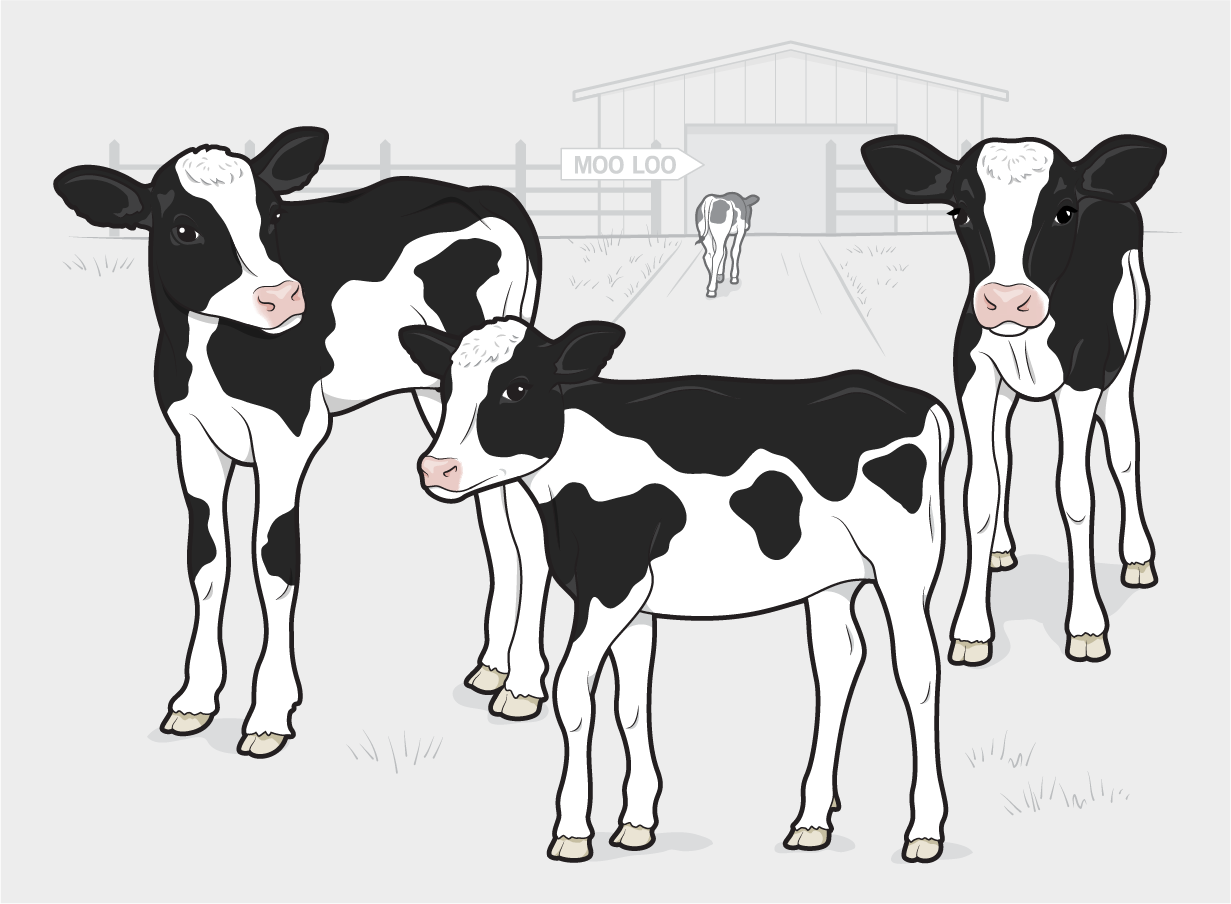 Potty Training Cows and Other Messy Stories from the Animal Kingdom -  Scientific American