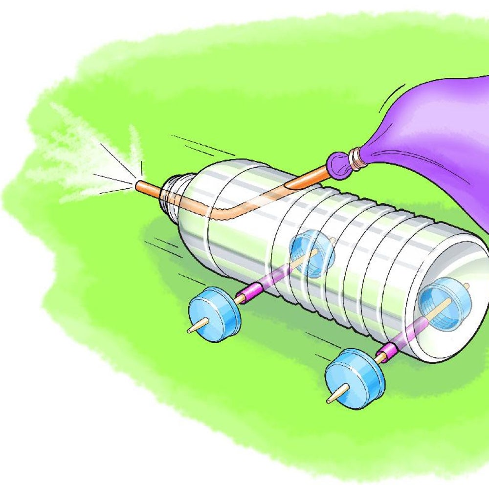 Build a Balloon-Powered Car | Scientific American