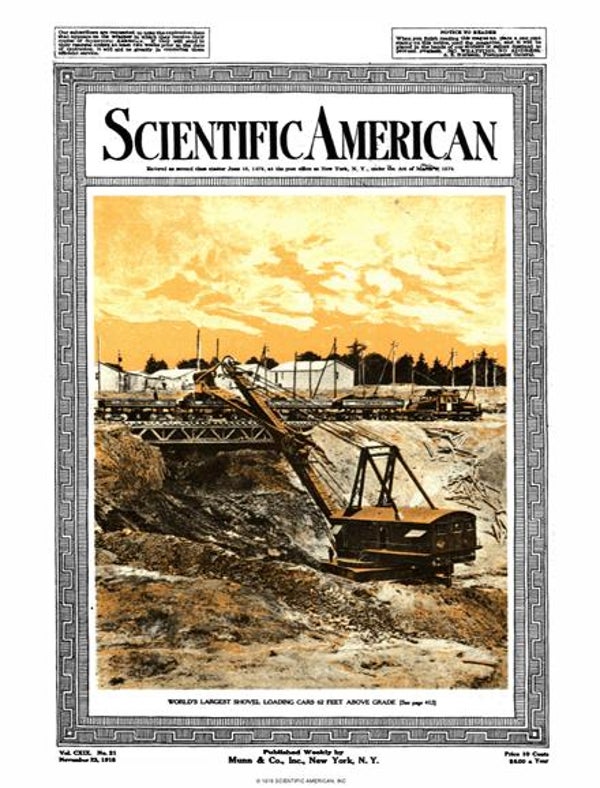 Scientific American Magazine Vol 119 Issue 21
