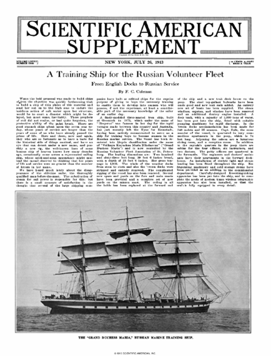 Issue Archive - 1913 | Scientific American