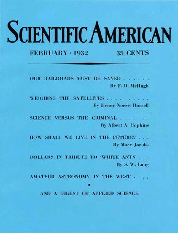 Scientific American Magazine Vol 146 Issue 2