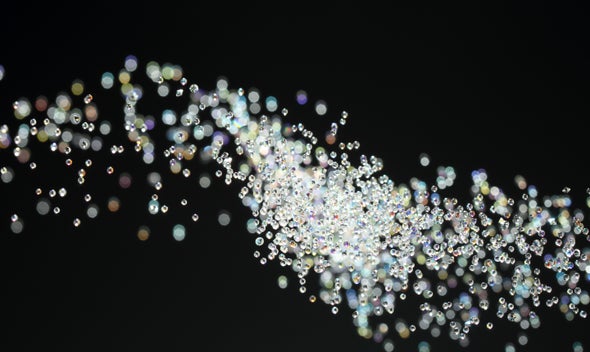 Glittering Diamond Dust in Space Might Solve a 20-Year-Old Mystery