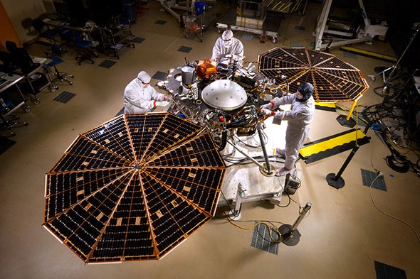NASA's Next Mars Lander Zooms toward Launch