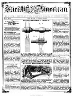 Scientific American Magazine Vol 13 Issue 5