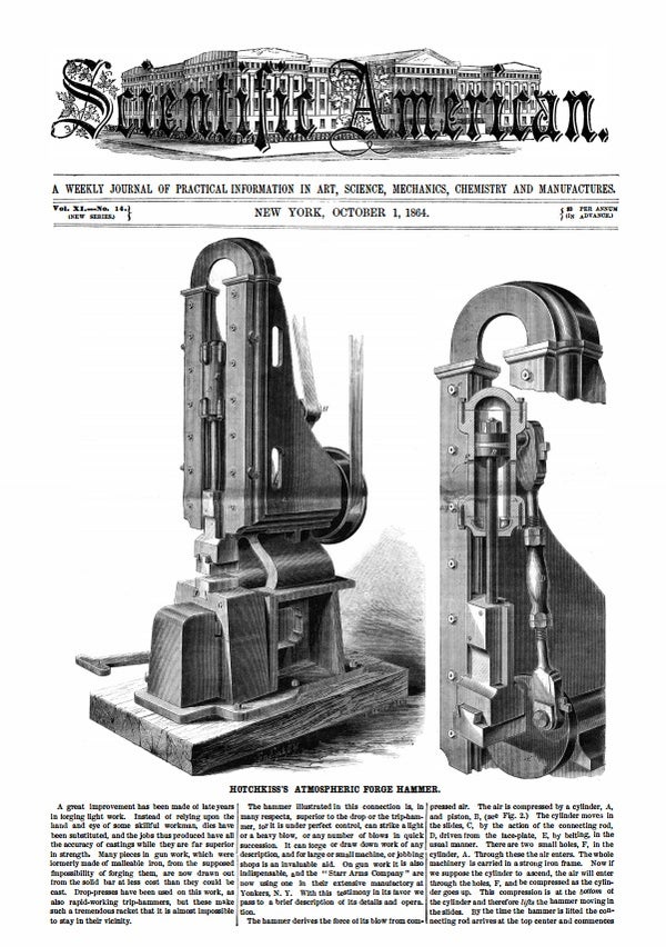 Scientific American Magazine Vol 11 Issue 14