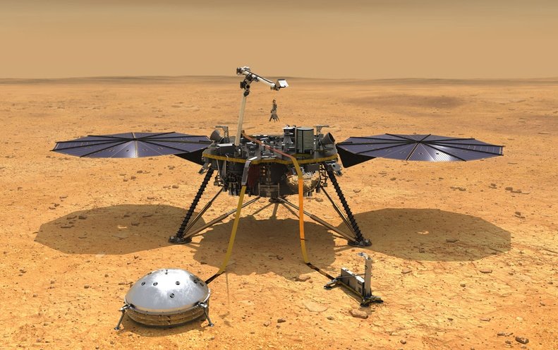NASA's InSight Mars Lander Touches Down Next Week