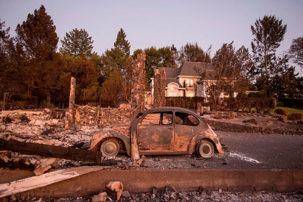 As Fires Choke Utility, the Question of Who Pays for Warming Emerges