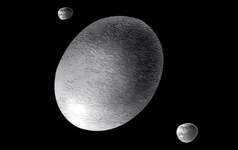  Haumea Facts - Haumea Dwarf Planet Space Tote Bag
