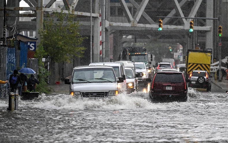Überschwemmungen und sintflutartige Regenfälle in New York City erklärt