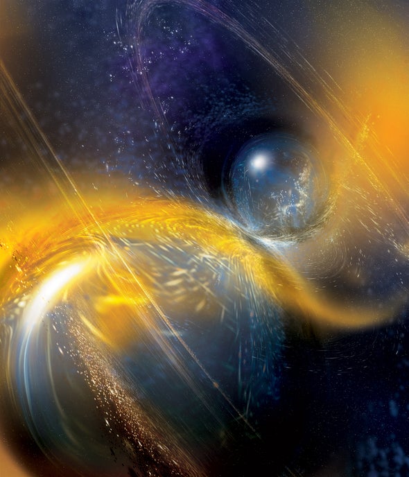 Gravitational-Wave Discovery Hints at Another Spectacular Neutron-Star Crash