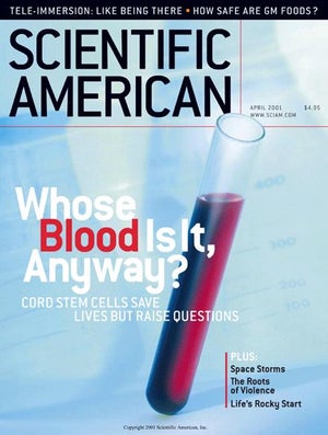 Scientific American Magazine Vol 284 Issue 4