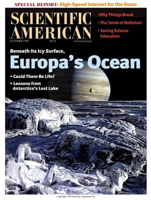 Scientific American Magazine Vol 281 Issue 4