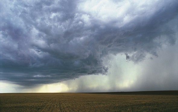 Farm Fields Release Carbon Mist during Rainstorms