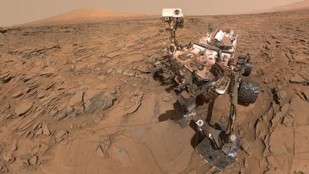 Mars Curiosity rover