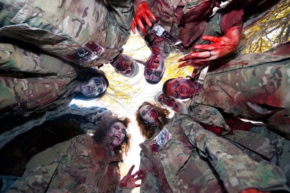 Can You Escape Zombies If You Smell Like Death?