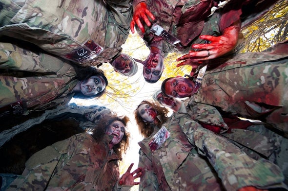 Can You Escape Zombies If You Smell Like Death?