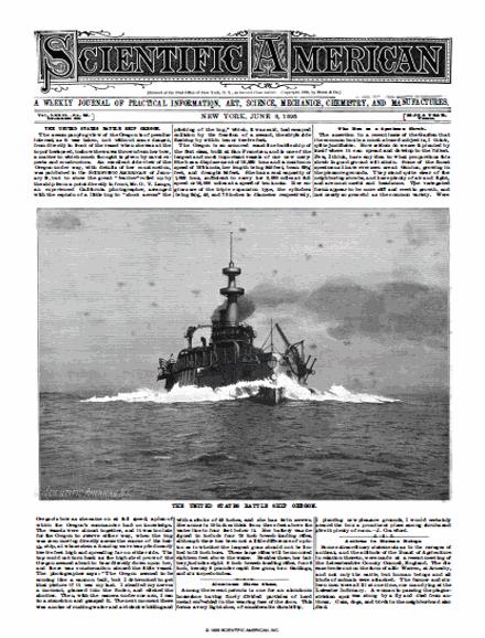 Scientific American Magazine Vol 72 Issue 23