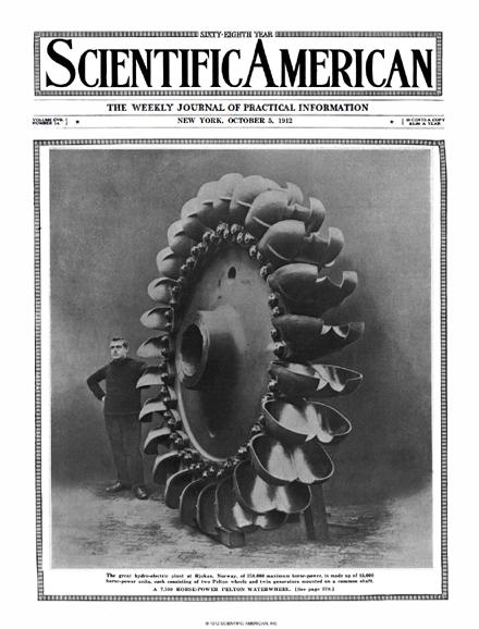 Scientific American Magazine Vol 107 Issue 14