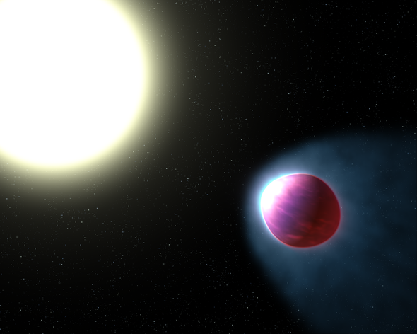 Hubble Detects Alien Stratosphere