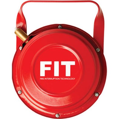 No Fire in the Hole!: Firefighters Use Flame-Retardant Grenades