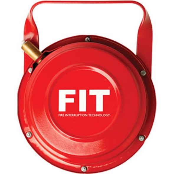 No Fire in the Hole!: Firefighters Use Flame-Retardant Grenades
