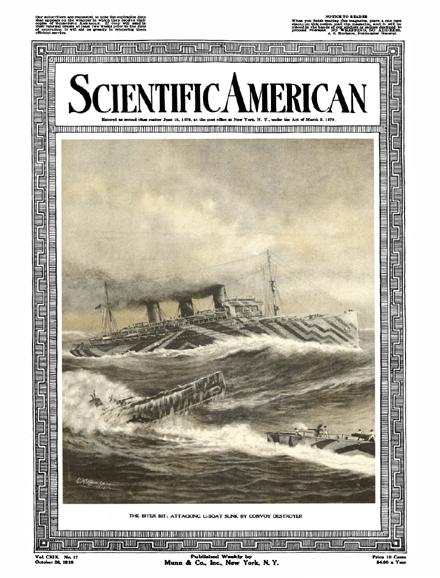 Scientific American Magazine Vol 119 Issue 17