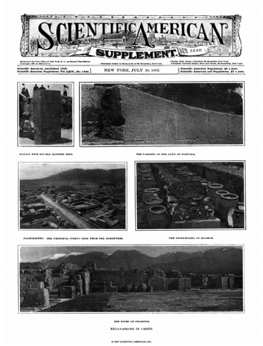 Issue Archive 1907 Scientific American