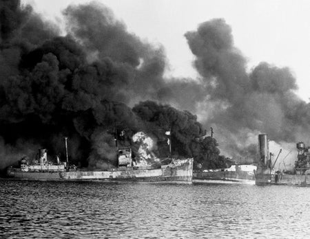 Allied ships