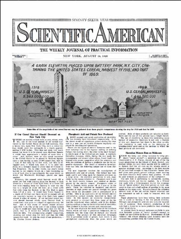 Scientific American Magazine Vol 123 Issue 7