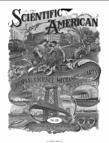 Scientific American Magazine Vol 103 Issue 1