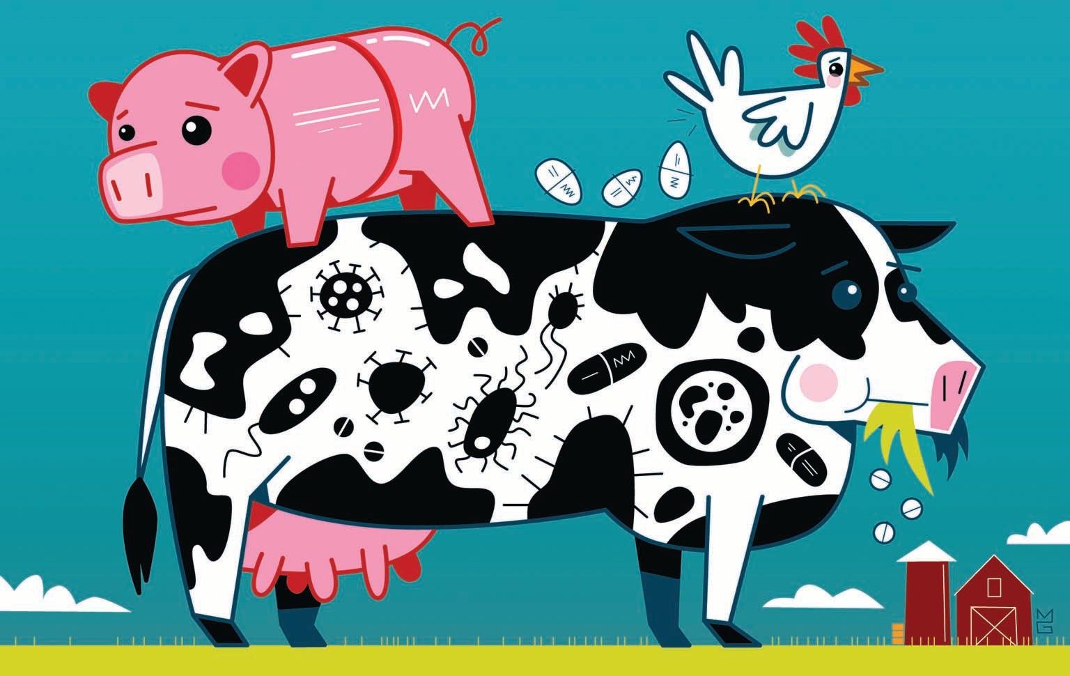 To Fight Antimicrobial Resistance, Start with Farm Animals - Scientific  American
