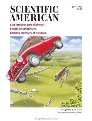 Scientific American Magazine Vol 273 Issue 1