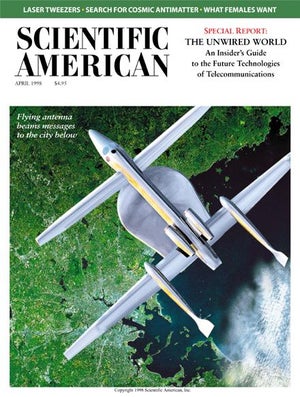Scientific American Magazine Vol 278 Issue 4