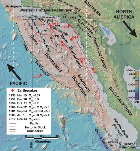 Beyond San Andreas: Hidden Sea Faults Threaten Giant California Quakes