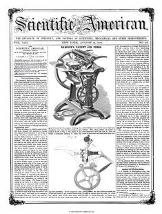 Scientific American Volume 13, Issue 49