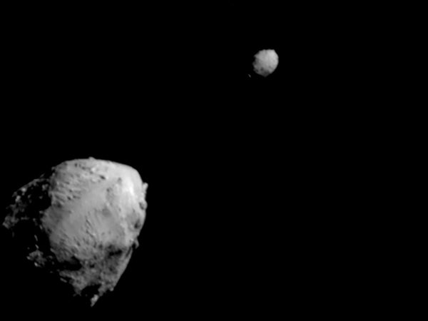 Asteroid and its moonlet