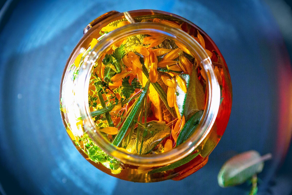 Glass jar without lid, filled with water Stock Photo - Alamy