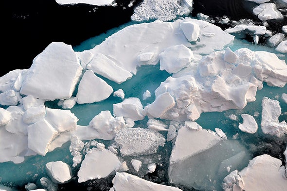 Accelerating Sea Ice Floes Could Spread Pollution Faster