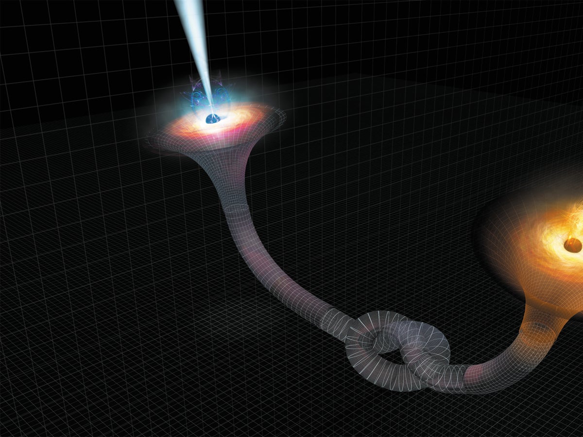 Entangled Wormholes Could Pave the Way for Quantum Gravity | Scientific  American