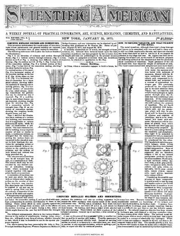 Scientific American Magazine Vol 28 Issue 4