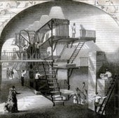 Hoe's Mammoth Rotary Printing Press, 1851